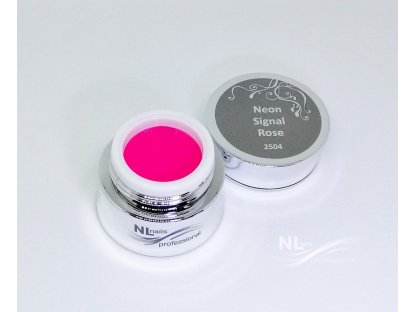 UV, LED barevný gel NEON SIGNAL ROSE 5ml