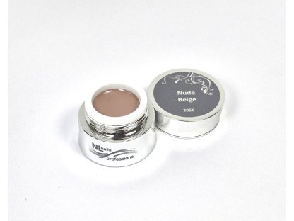 UV, LED barevný gel NUDE BEIGE