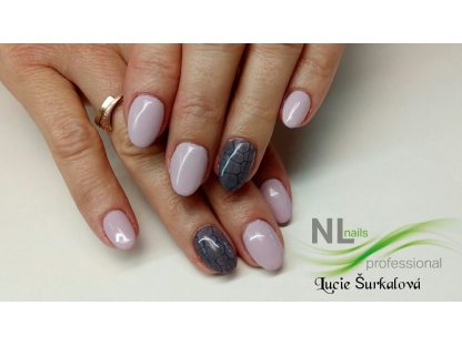 UV, LED barevný gel PASTELO LAVENDER