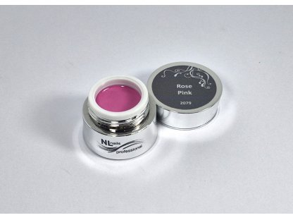 UV,LED barevný gel ROSE PINK 5ml 2