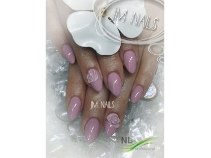 UV, LED barevný gel SOFT PINK