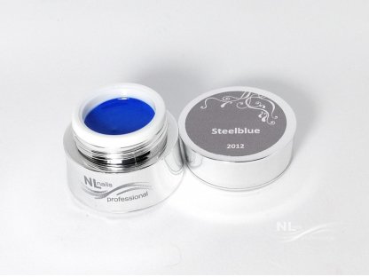 UV, LED barevný gel STEELBLUE