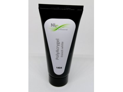 UV, LED gel PolyAcrygel french white