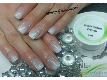 UV,LED gel SUPER WHITE FRENCH