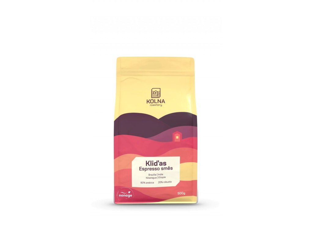 Espresso směs Kliďas 500g