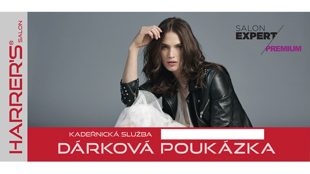 Dárková poukázka pro kadeřnickou službu