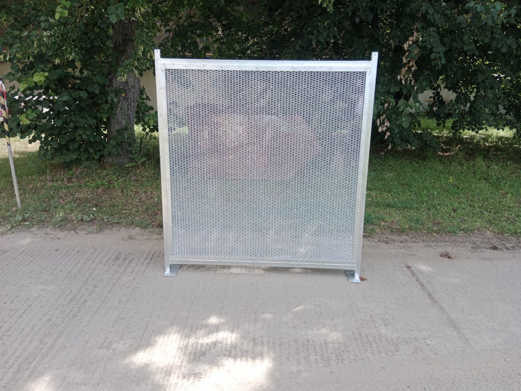 Zástěna kontejneru rám 40x40x3  profil