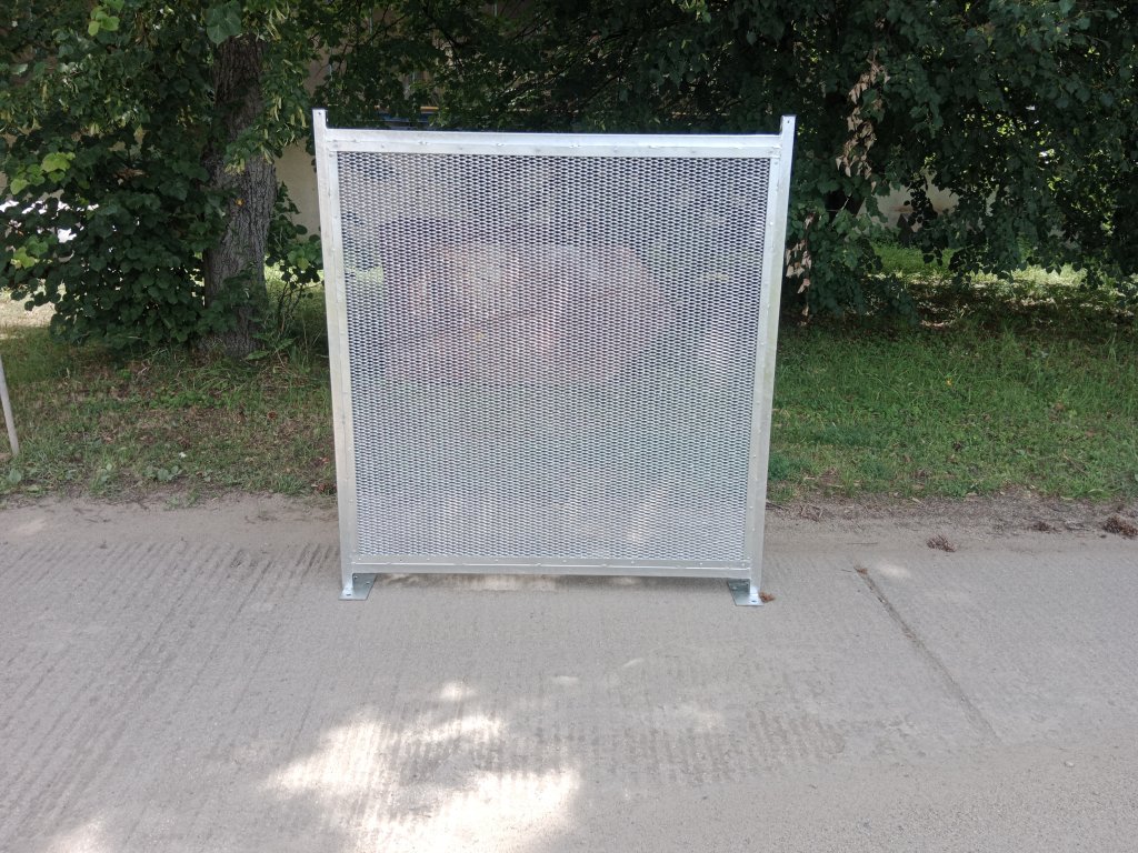 Zástěna kontejneru rám 40x40x3  profil
