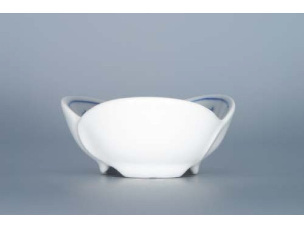Akce -50%  miska trojlístek 7,3 cm cibulák český porcelán Dubí