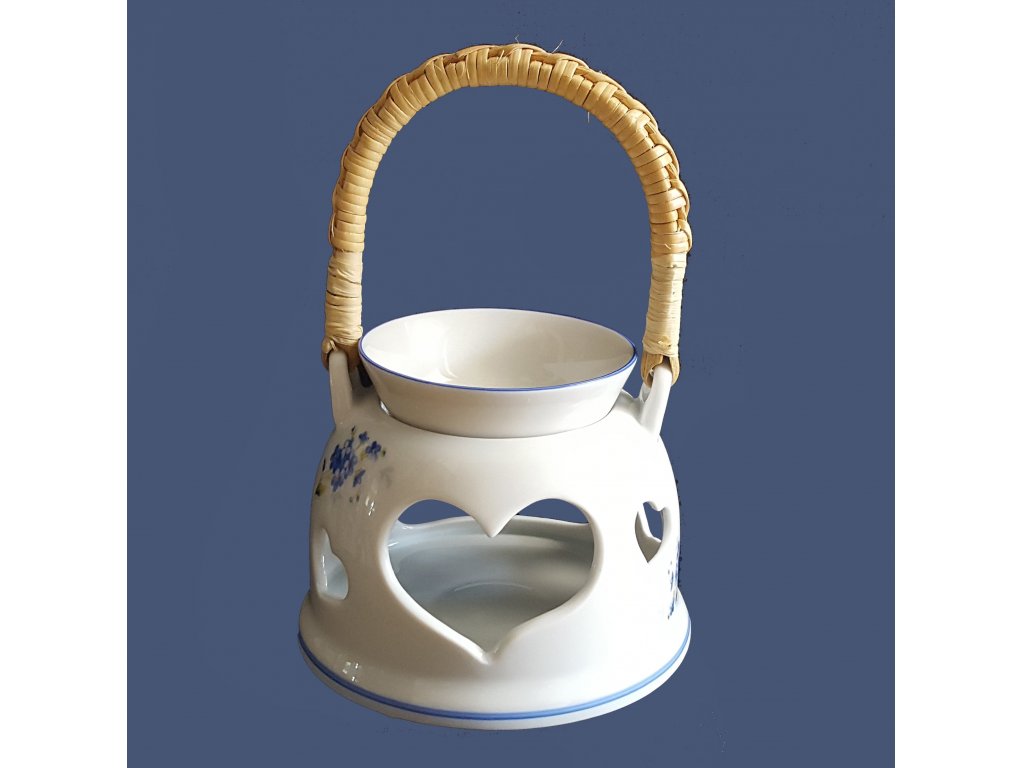 Aroma lampička 10cm POMNĚNKY Český porcelán Dubí
