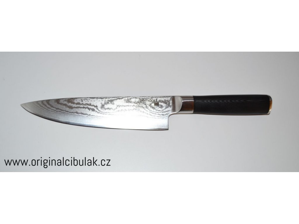 Berndorf HANAMAKI chef\'s knife 20 cm Damascene Damascus steel