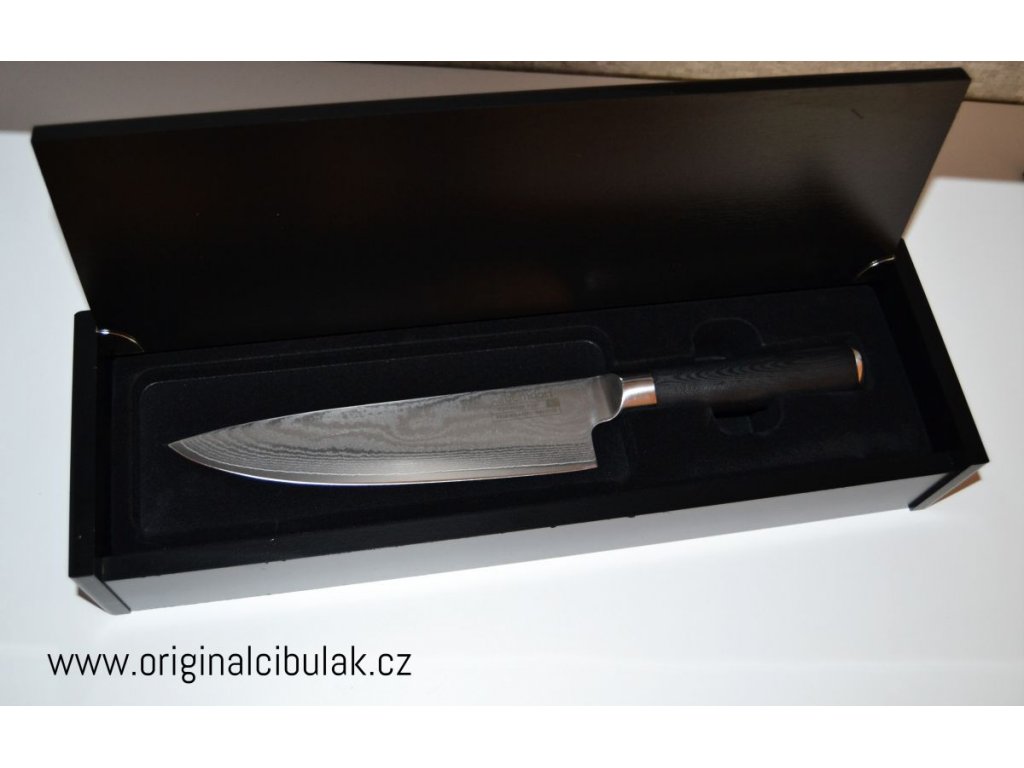 Berndorf HANAMAKI kuchársky nôž 20 cm Damascén Damascénska oceľ