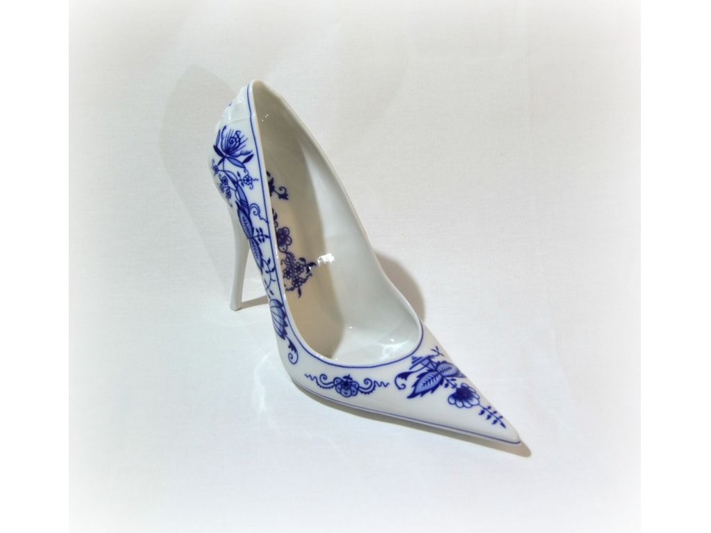 cibuľovitá dámska obuv ľavá Leander cibuľovitá porcelánová