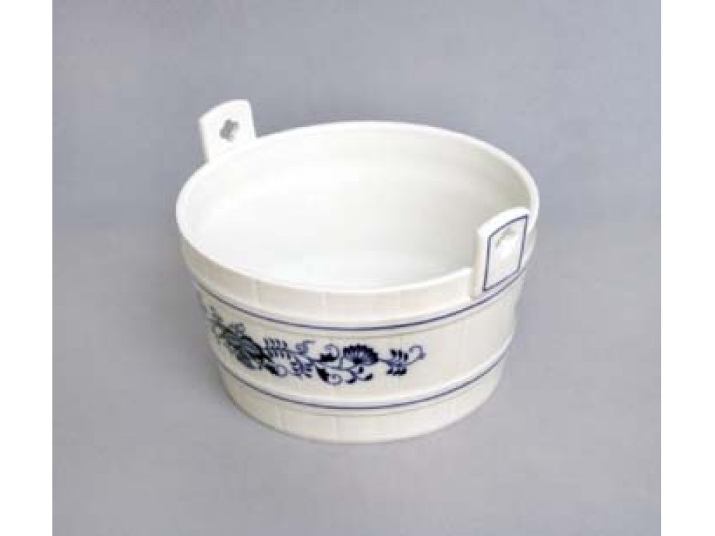 Cibulák Díže 16,3 cm originální cibulákový porcelán Dubí, cibulový vzor,