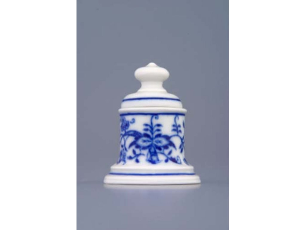 Cibulák dóza na špendlíky 5,2 cm cibulový porcelán originálny cibulák Dubí