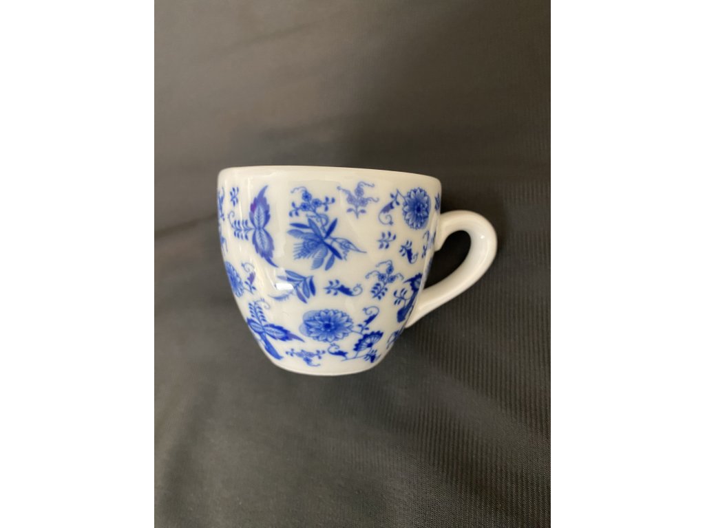 Zwiebelmuster Milada cup 0.09l Bohemia porcelain Dubí - Cibulák Dubí ...