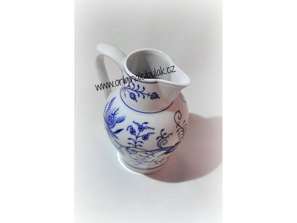 Cibulák Džbán vysoký 0,90 l Originálny Český Porcelán Dubí