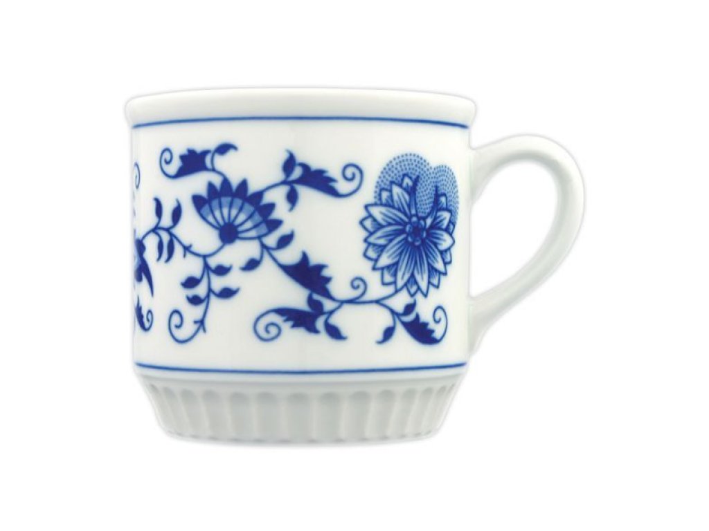 Zwiebelmuster Mug Leo 0.30L, Original Bohemia Porcelain from Dubi