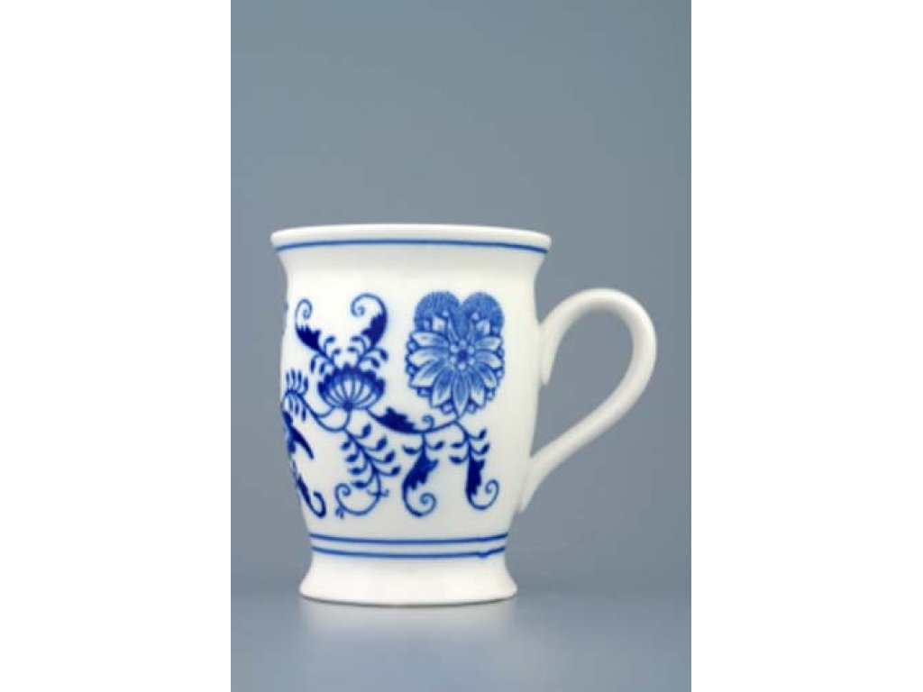 Zwiebelmuster  Mug  Malis 0.30L, Original Bohemia Porcelain from Dubi