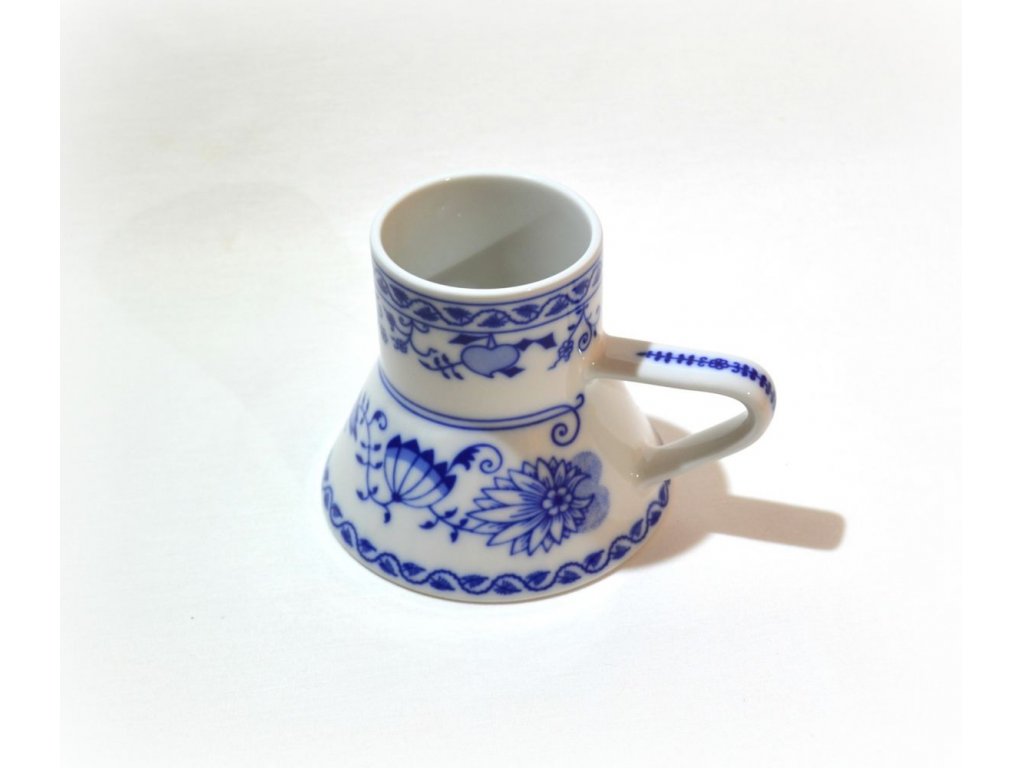 cibulák hrnek nepřeklopitelný Leander cibulákový porcelán