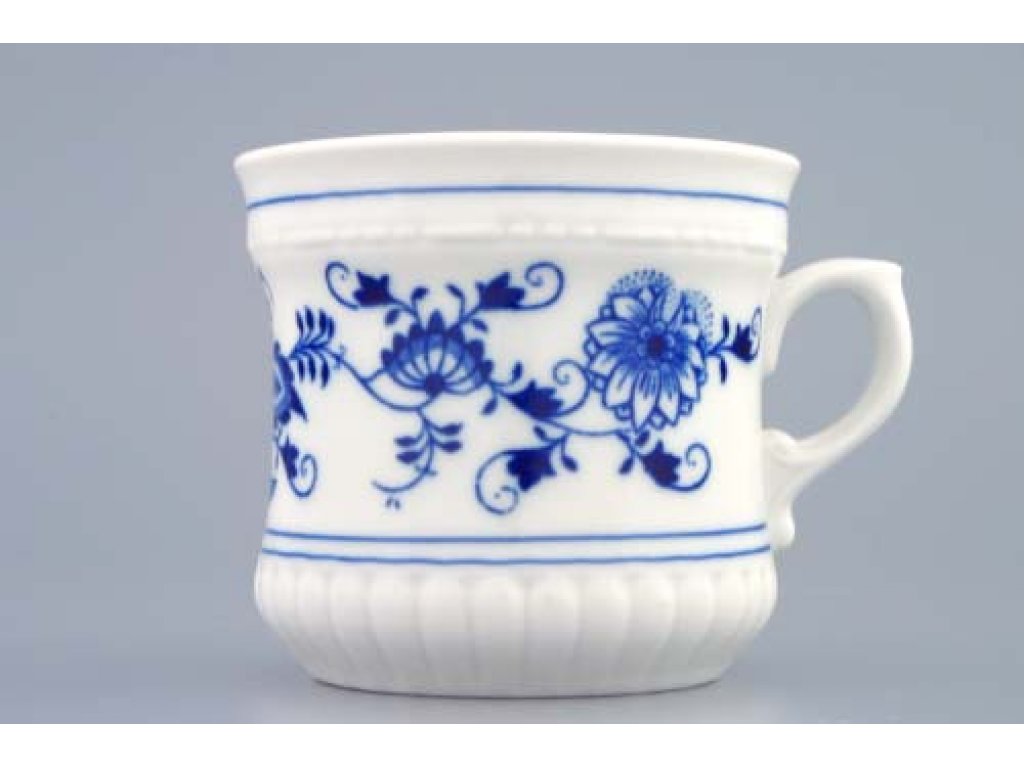 Zwiebelmuster Large Mug 0.37L, Original Bohemia Porcelain from  Dubi