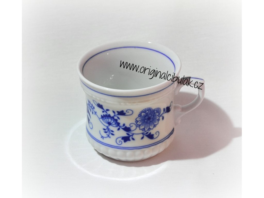 Zwiebelmuster Large Mug 0.37L, Original Bohemia Porcelain from  Dubi