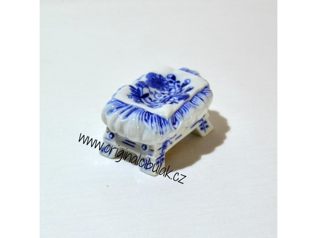 Cibulák Jesličky 5,5 cm originální cibulákový porcelán Dubí 2.jakost