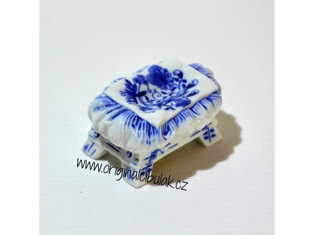 Cibulák Jesličky 5,5 cm originální cibulákový porcelán Dubí, cibulový vzor,