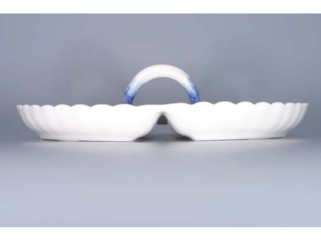 Cibulák kabaret štvordielny 32 cm  cibulový porcelán originálny cibulák Dubí