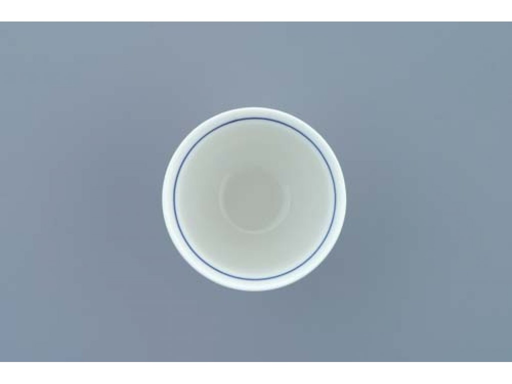 Cibulák kalíšek 8 cm Akce -50% originální cibulákový porcelán Dubí, 1.jak.