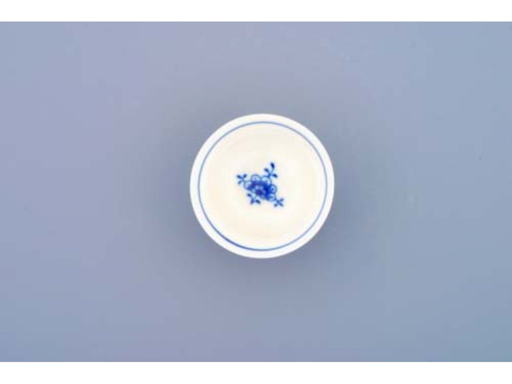 Cibuľový pohár na saké 0,04 l originálny cibuľový porcelán Dubí 2. kvalita
