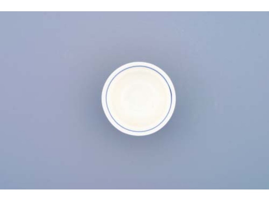 Cibulák kalíšek saké 0,04 l originální cibulákový porcelán Dubí, cibulový vzor,