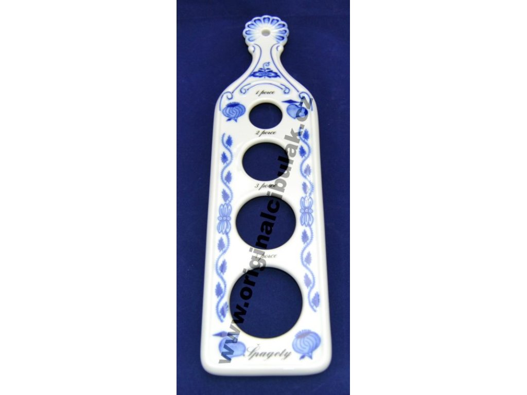 Cibulák Mierka na porcie špaget 30cm Originálny Český Porcelán Dubí 
