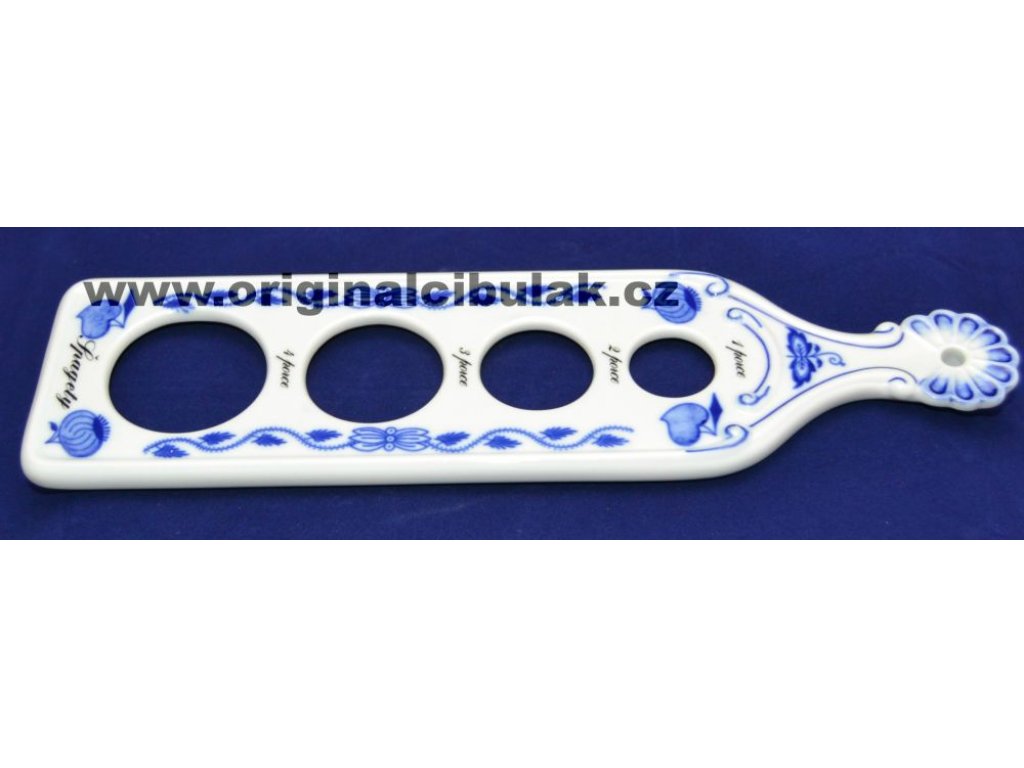 Cibulák Mierka na porcie špaget 30cm Originálny Český Porcelán Dubí 