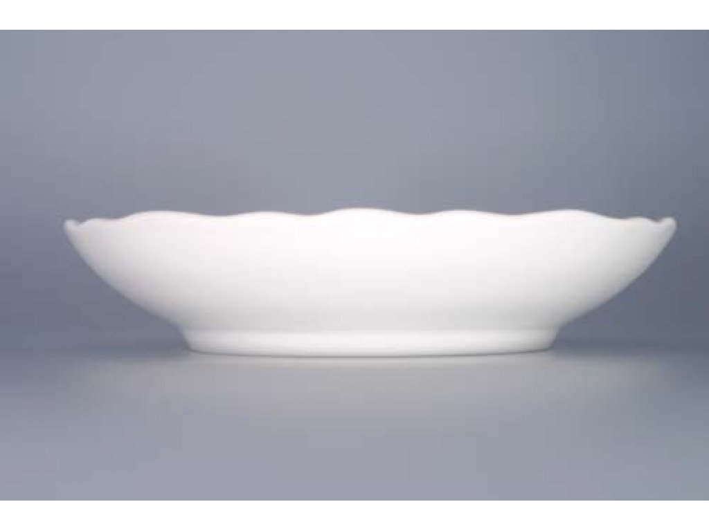 Cibuľová kompótová miska 20 cm originál cibuľový porcelán Dubí 2. kvalita