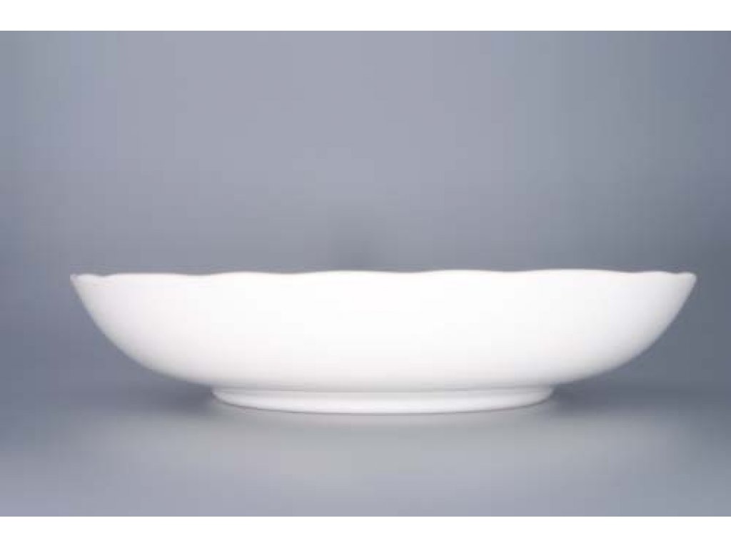Cibulak misa kompótová 27,5 cm cibulový porcelán, originálny cibulák Dubí 2. akosť