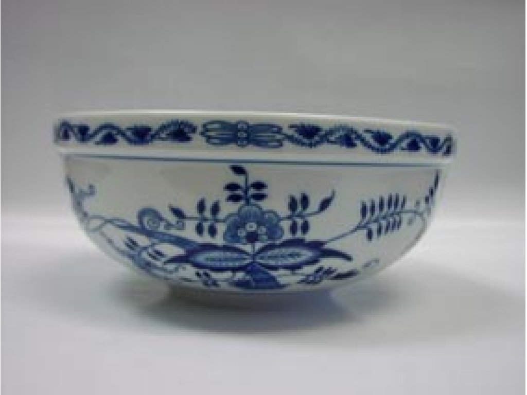 Zwiebelmuster Small Round Bowl 17.1cm, Original Bohemia Porcelain fromDubi