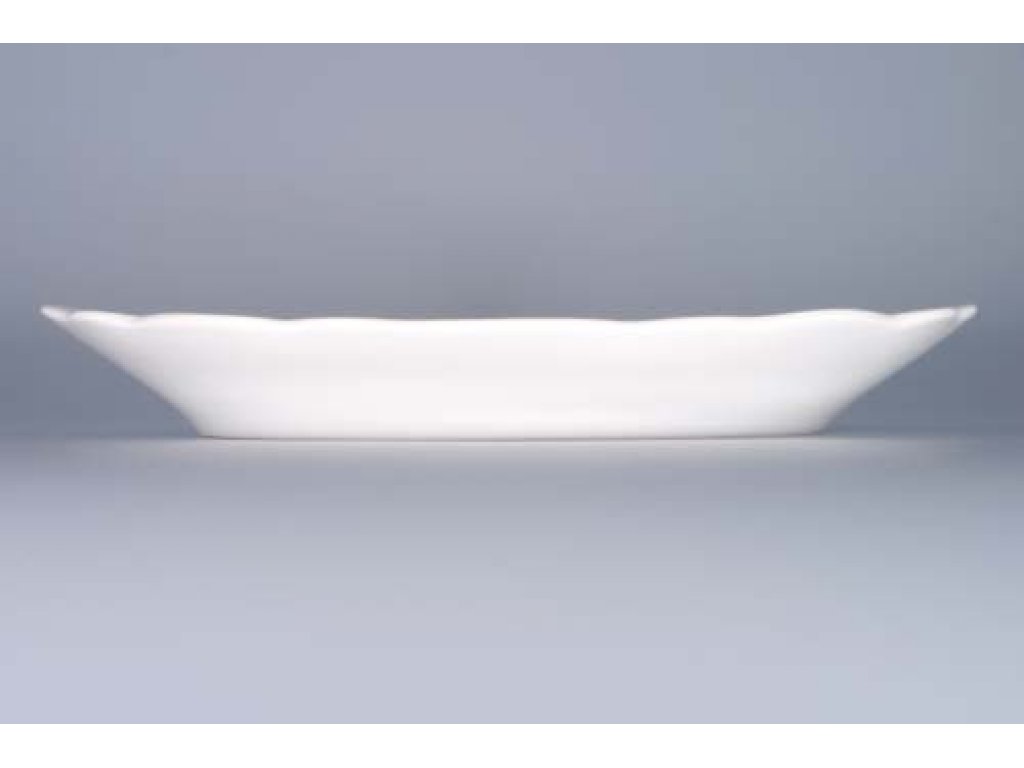 Cibulák mísa oválná 28 cm, originální cibulákový porcelán Dubí, cibulový vzor,