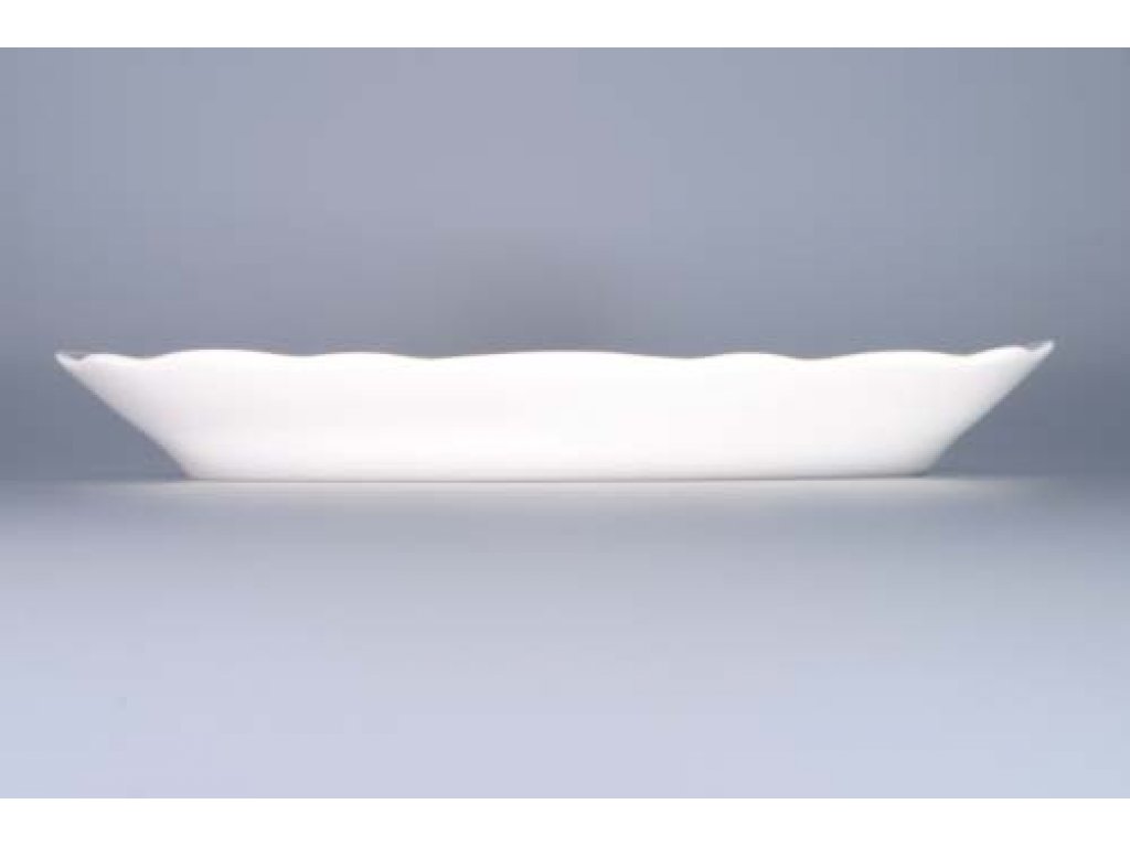Cibulák mísa oválná 31 cm, originální cibulákový porcelán Dubí, cibulový vzor,