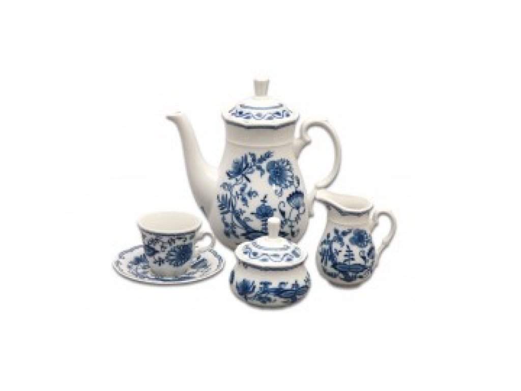 cibulák Mísa oválná Natalie Thun 36 cm 1 ks cibulákový porcelán Nová Role