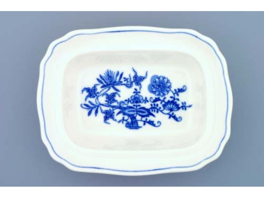 Zwiebelmuste Schüssel Ragout 0,25l 720g Original Bohemia Porzellan Dubi Karlsbader