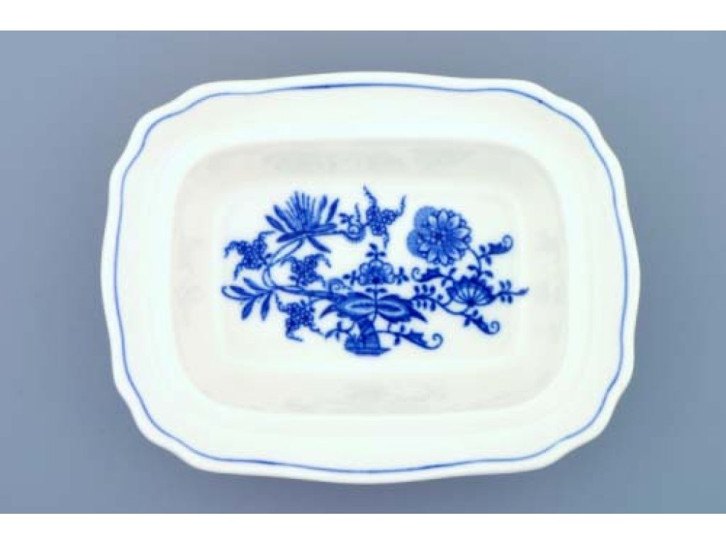 Zwiebelmuster Ragout Dish 0.25L, Original Bohemia Porcelain from Dubi