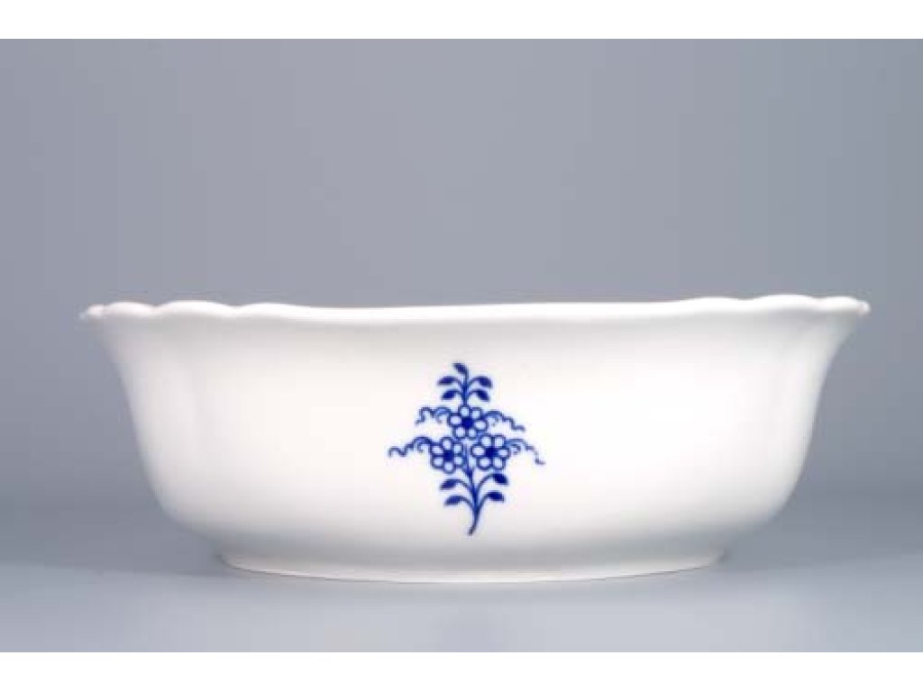 Cibulák Misa šalátová štvorhranná 21cm talianska Originálny Český Porcelán Dubí