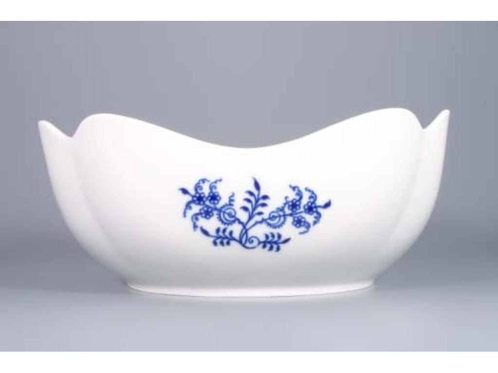 Cibulák Mísa salátová čtyřhranná  24cm vysoká Originál Český porcelán Dubí