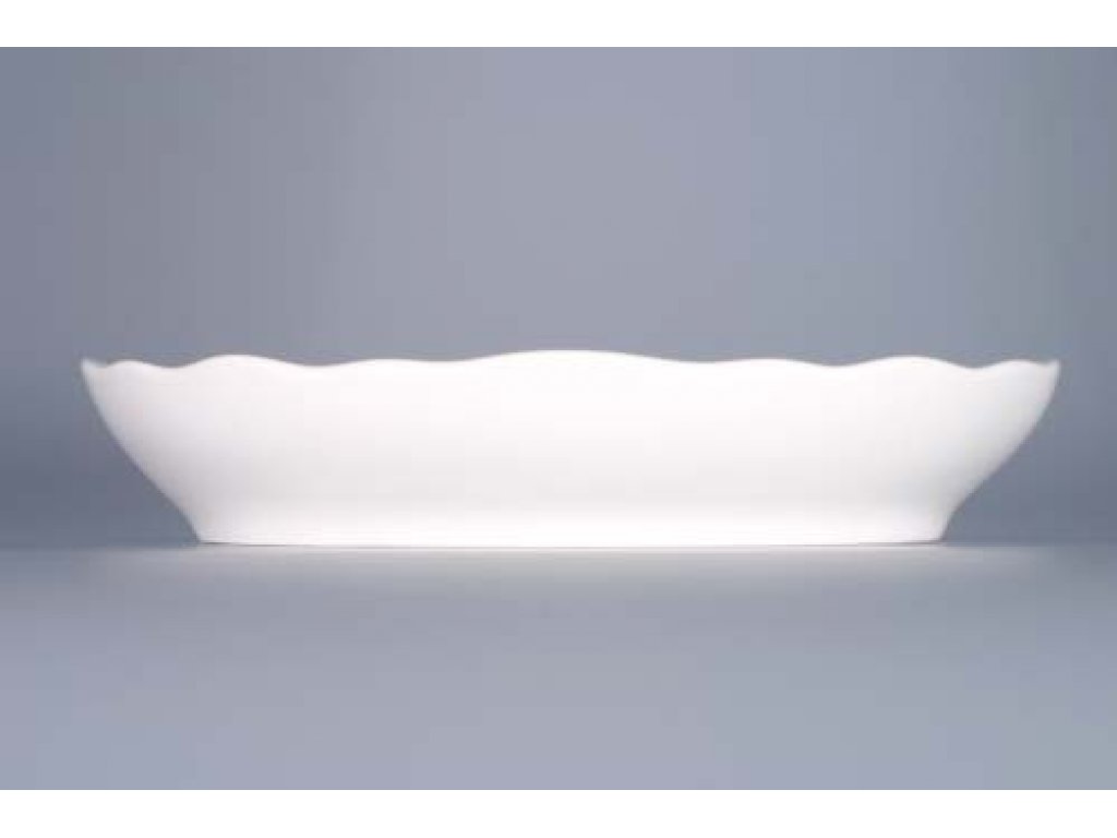 Cibulák mísa salátová oválná 20 cm originální cibulákový porcelán Dubí, cibulový vzor,