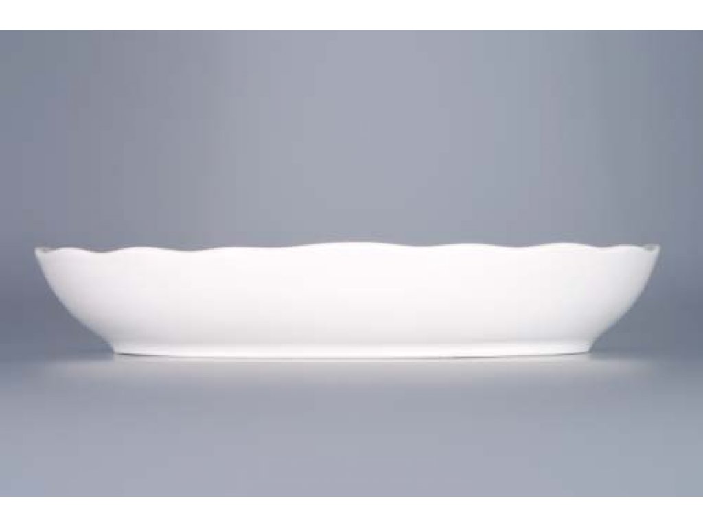 Cibulák misa šalátová oválna 23 cm cibulový porcelán originálny cibulák Dubí
