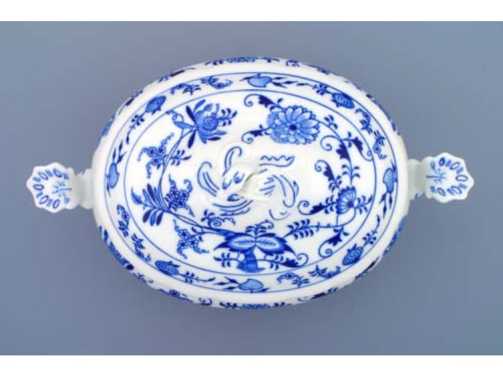 Cibulák Mísa zeleninová oválná bez výřezu 1,50l 1500g Originál Český porcelán Dubí 