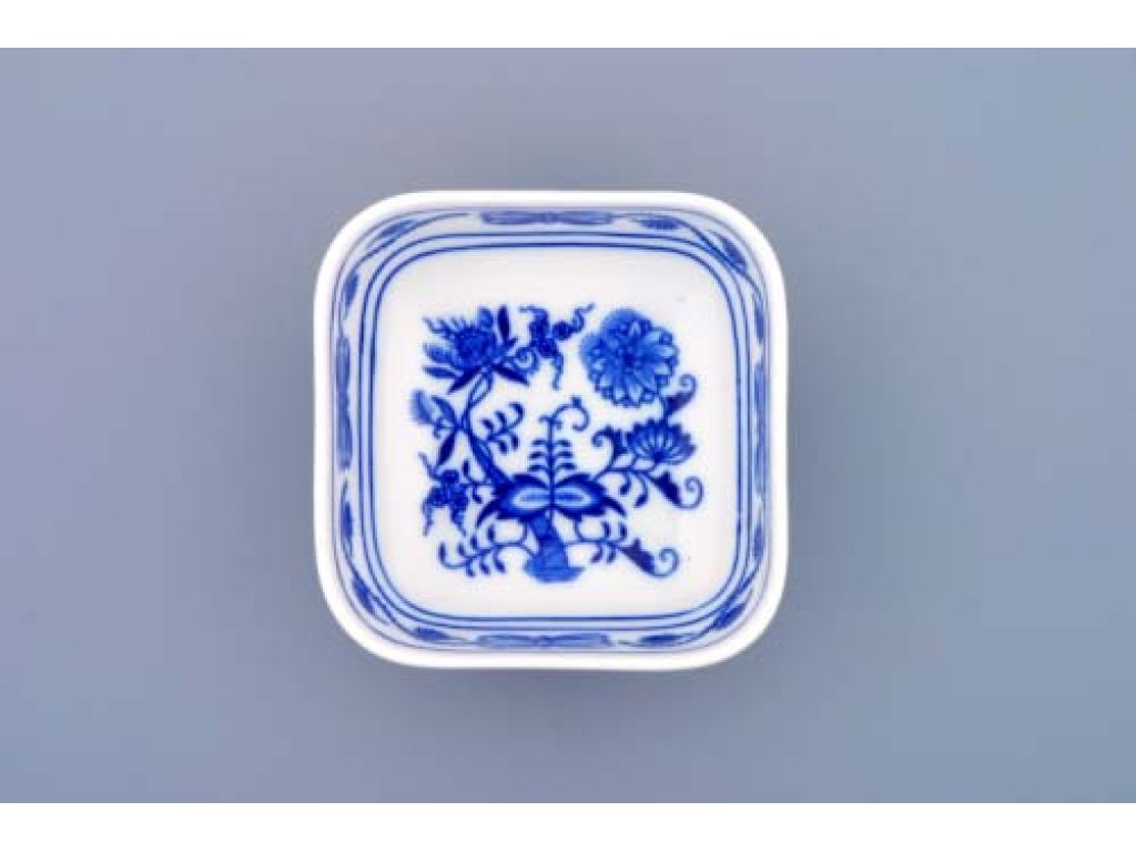 Cibulák miska AERO malá 9,5 cm originální cibulákový porcelán Dubí, cibulový vzor