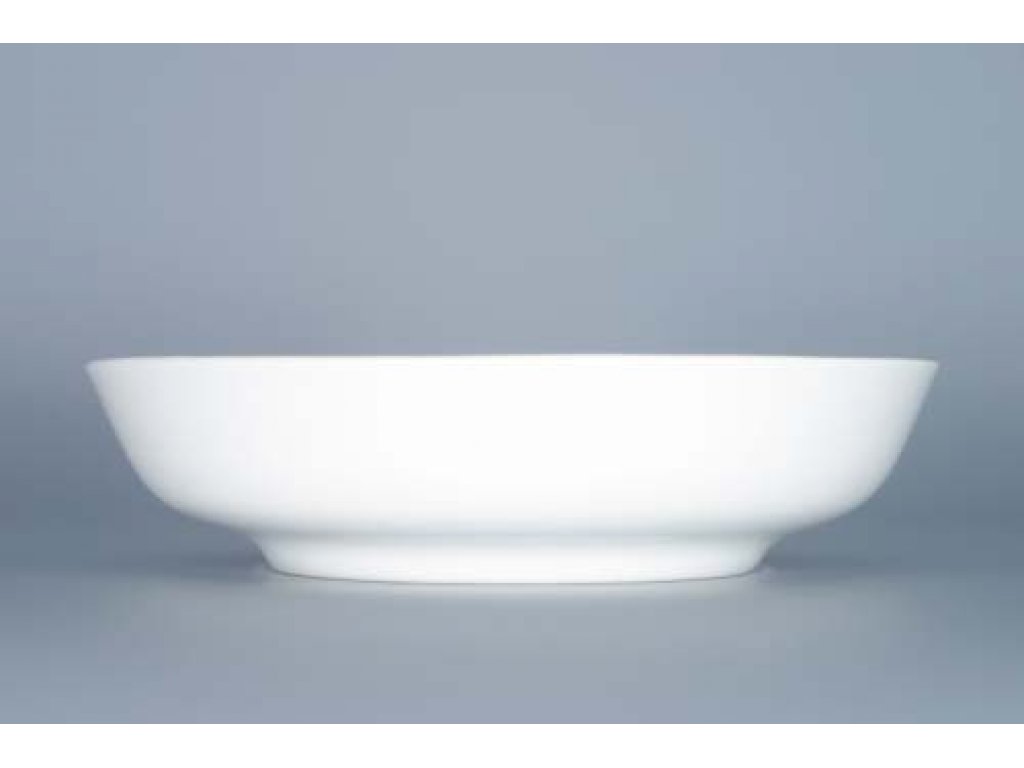 Cibulák Miska hladká nízká 16,2 cm originální cibulákový porcelán Dubí, cibulový vzor,