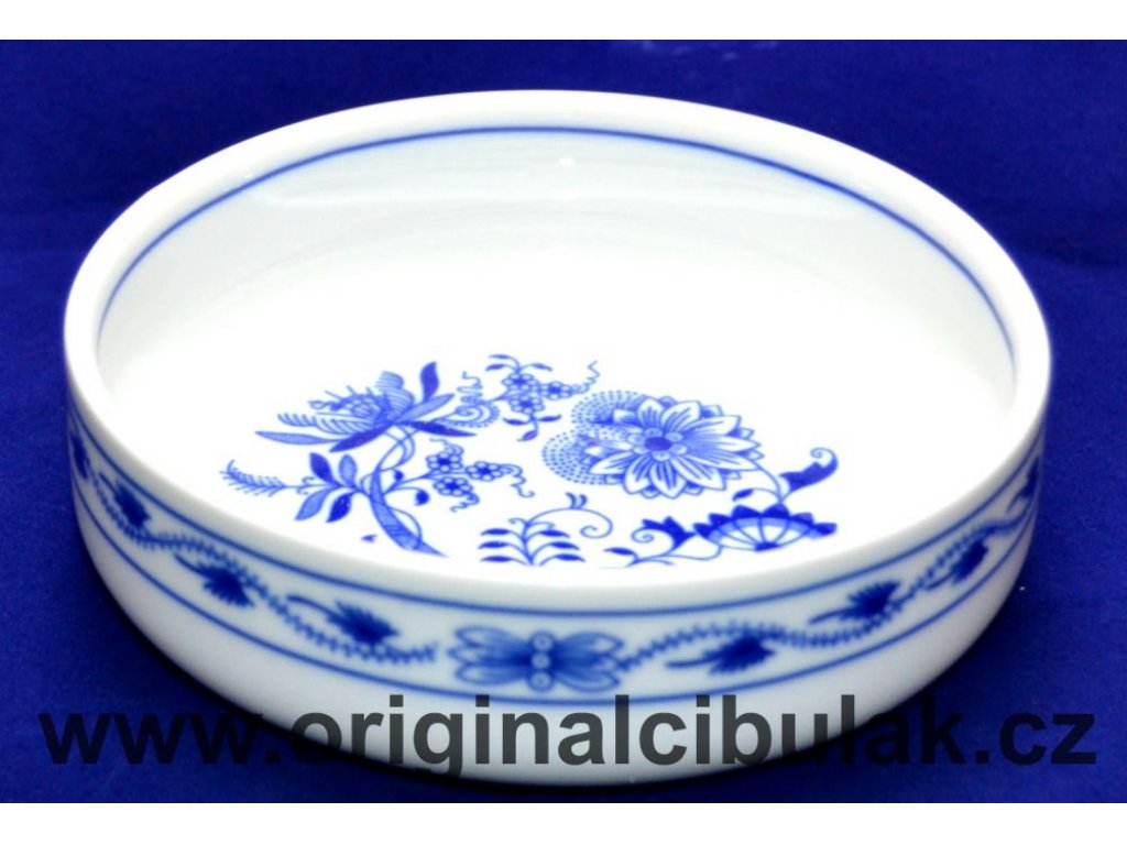 Zwiebelmuster Small Dish Mischa M 14cm, Original Bohemia Porcelain from Dubi